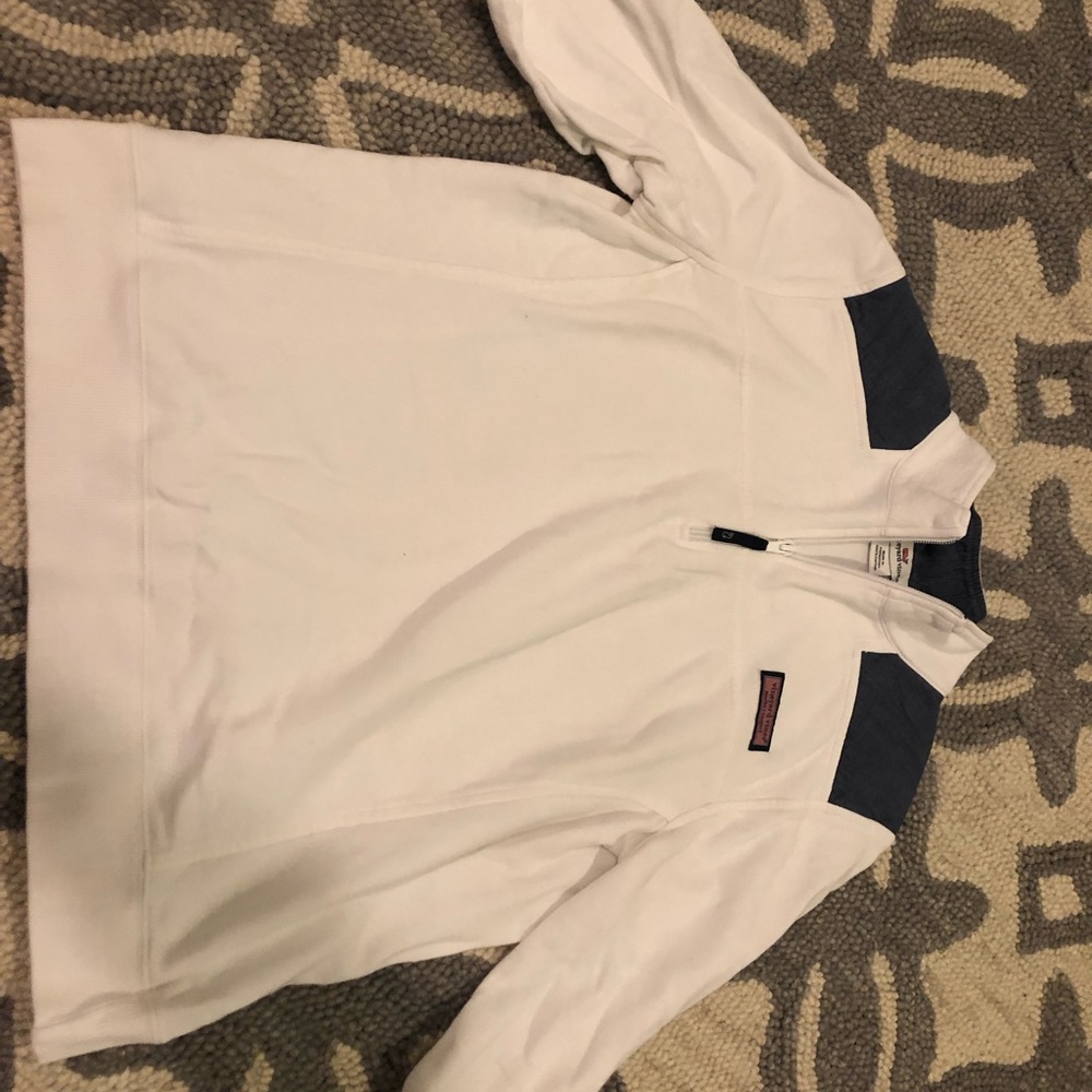 Women’s white/chambray vineyard vines shep shirt